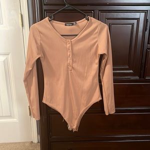 Tan Bodysuit
